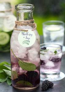 Blackberry Sage Water: Electrolytes