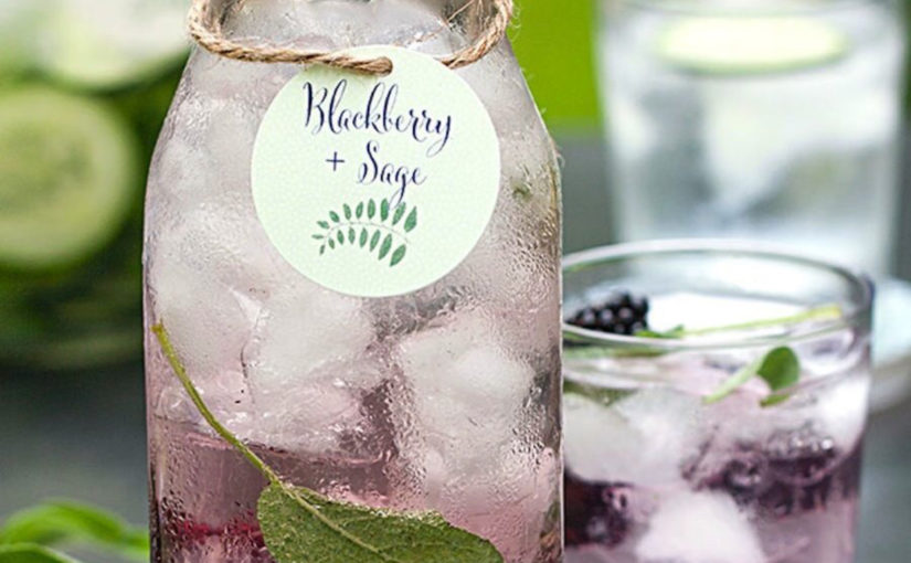 Blackberry Sage Water: Electrolytes