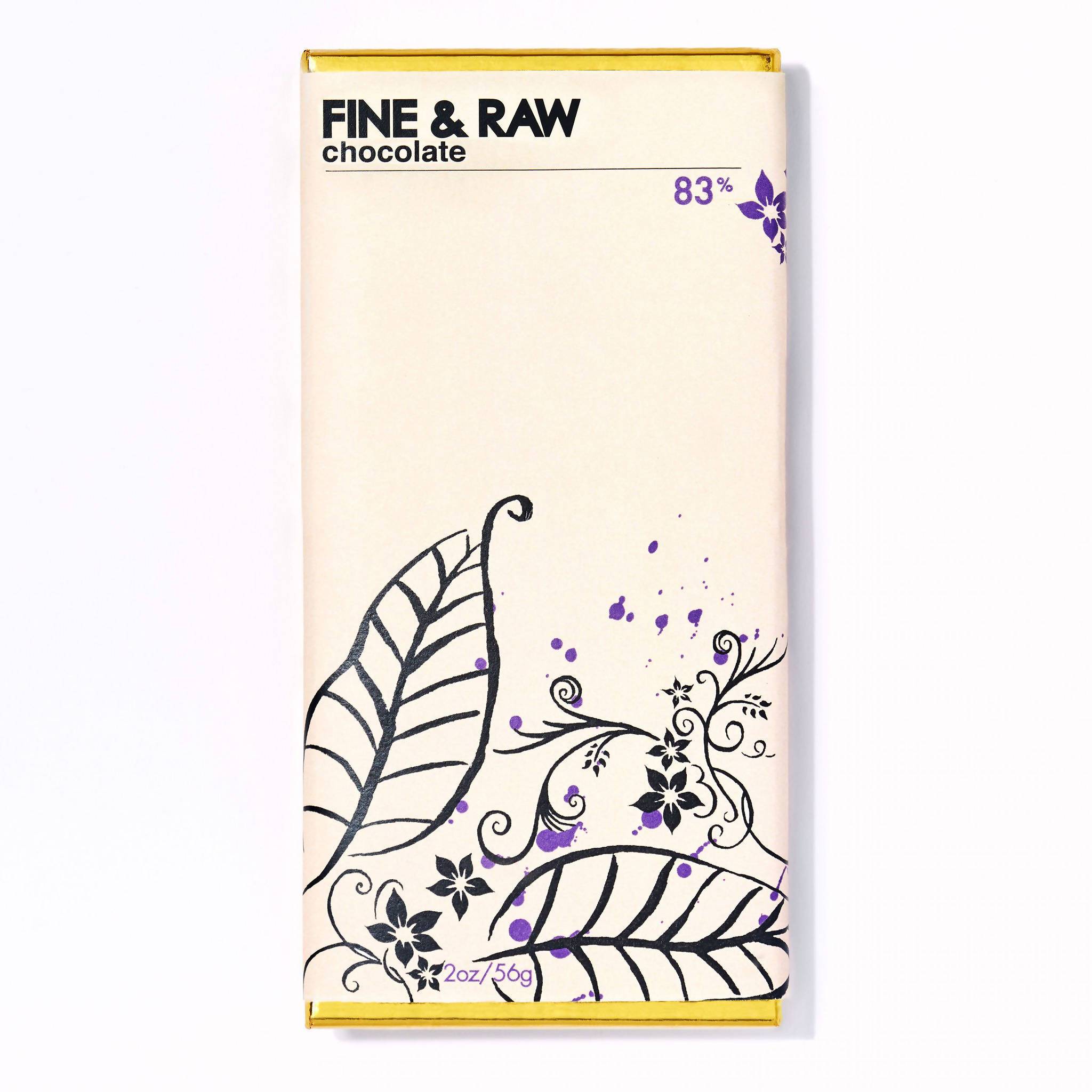 Semi-Sweet Chocolate Bars by Fine & Raw Chocolate